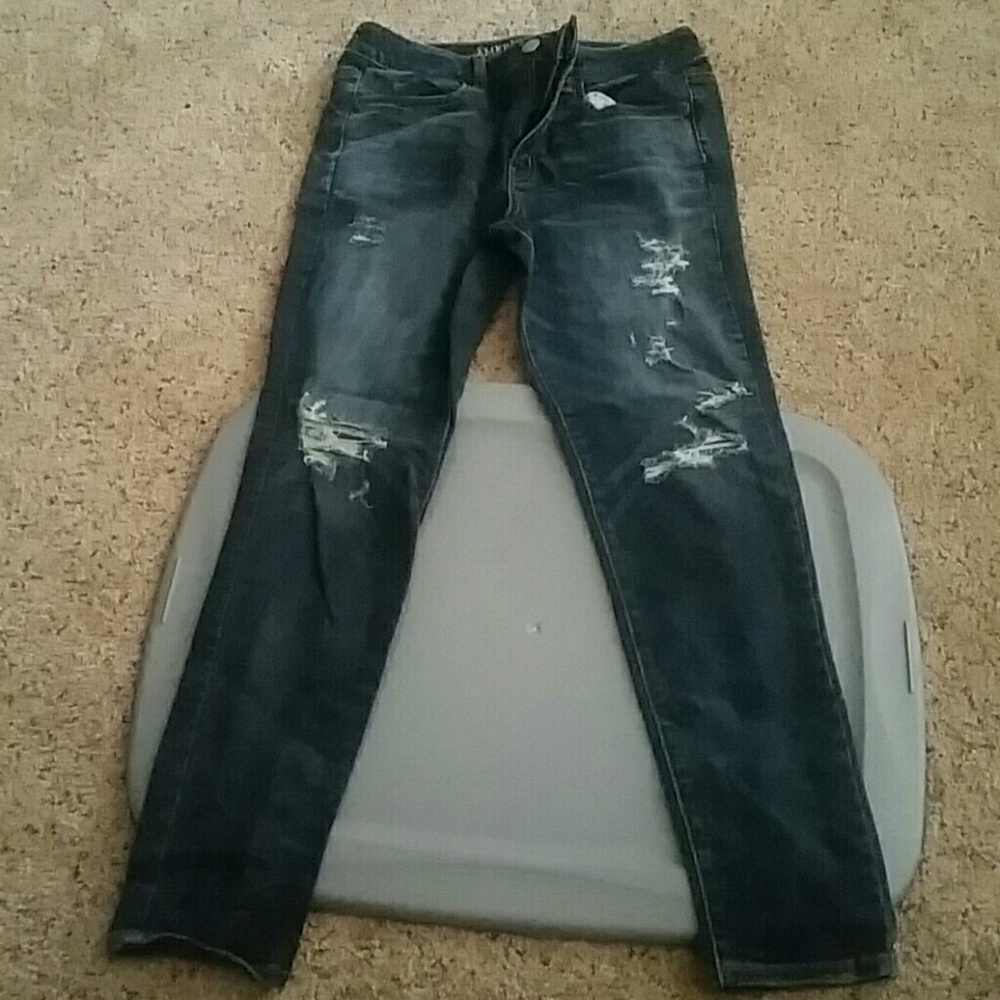 American Eagle hi rise skinny jeans